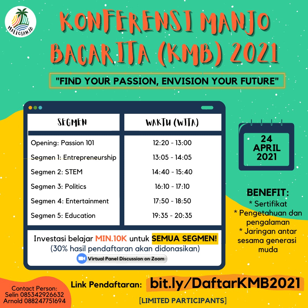 Berskala Nasional, Maleosan.ID Gelar Konferensi Manjo Bacarita 2021